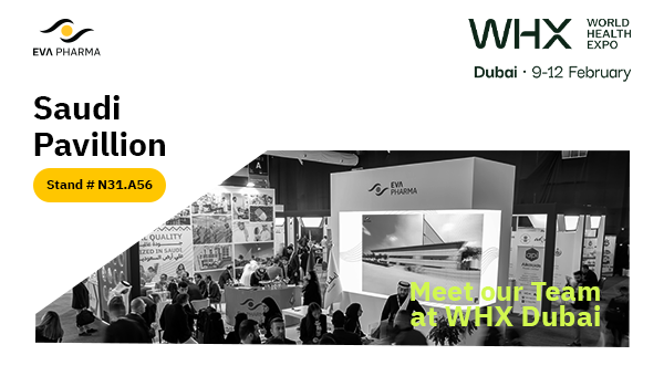 EVA Pharma is participating in WHX Dubai